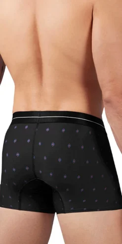 Hawai 42520 Printed Microfiber Trunks Black