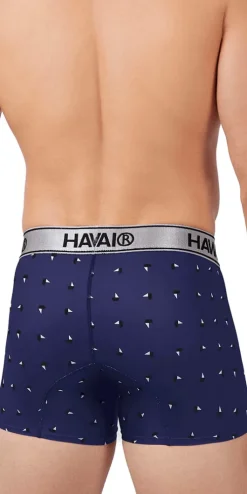 Hawai 42470 Printed Microfiber Trunks Blue