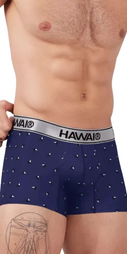 Hawai 42470 Printed Microfiber Trunks Blue