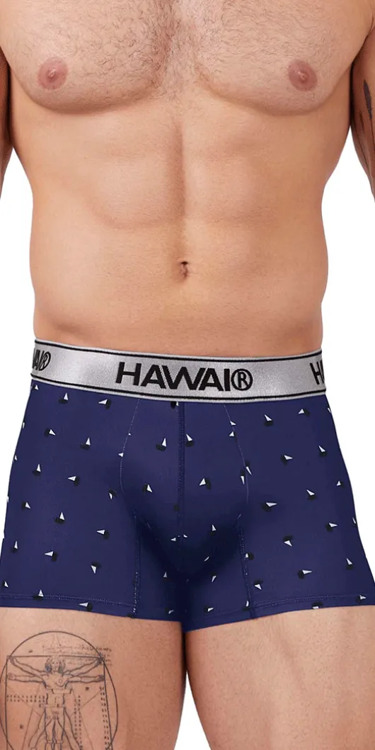 Hawai 42470 Printed Microfiber Trunks Blue