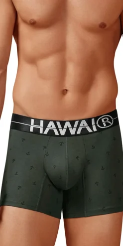 Hawair 42521 Cotton Blend Trunks Military Green