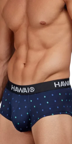 Hawair 42580 Microfiber Briefs Dark Blue