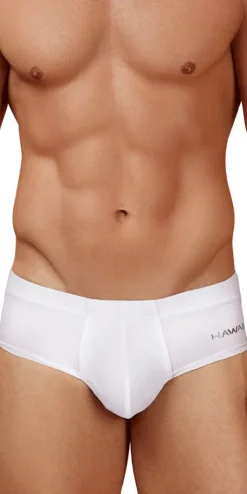 Hawair 42241 Microfiber Briefs White-01