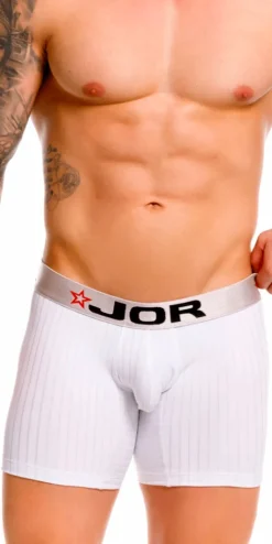Jor 2329 Cronos Boxer Briefs White