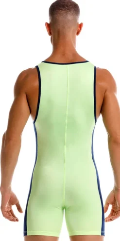 Jor 2216 Fighter Bodysuit Green