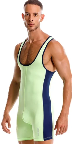 Jor 2216 Fighter Bodysuit Green