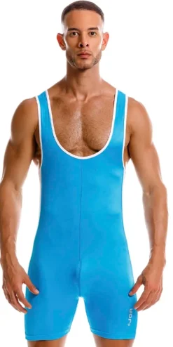 Jor 2216 Fighter Bodysuit Turquoise