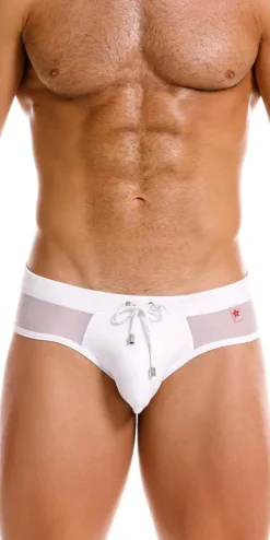 Jor 2193 Mystic Swim Briefs White