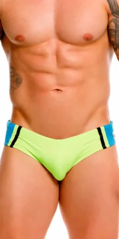 Jor 2384 Wind Swim Briefs Green