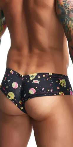 Justin+simon Xsj22 Cheek Briefs Psycodelic