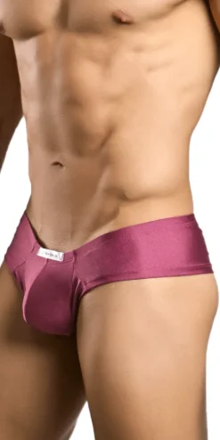 Justin+Simon Xsj22 Cheek Briefs Wine