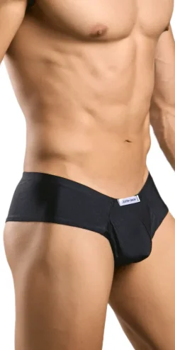 Justin+Simon Xsj22 Cheek Briefs Black