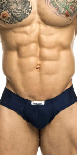 Justin+Simon Xsj22 Cheek Briefs Navy