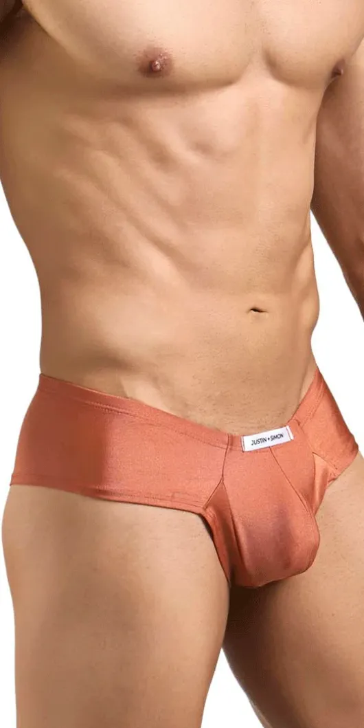 Justin+simon Xsj22 Cheek Briefs Ochre