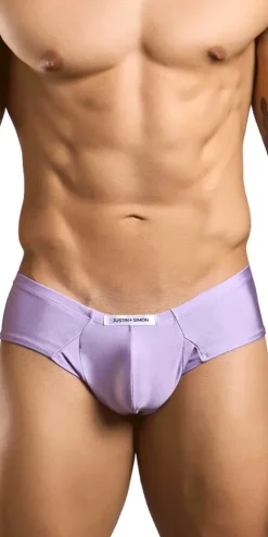 Justin+simon Xsj22 Cheek Briefs Lilac