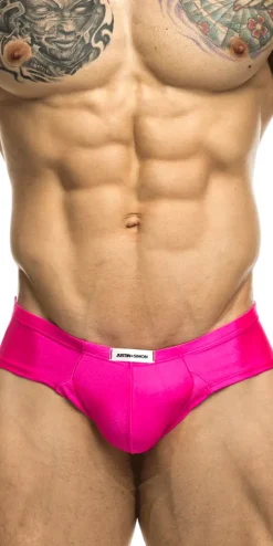 Justin+Simon Xsj22 Cheek Briefs Pink