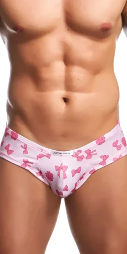 Justin+simon Xsj22 Cheek Briefs Coquette