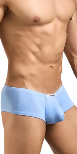 Justin+simon Xsj13 Cheeky Bulge Boxer Peach Blue