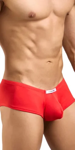 Justin+simon Xsj13 Cheeky Bulge Boxer Peach Red