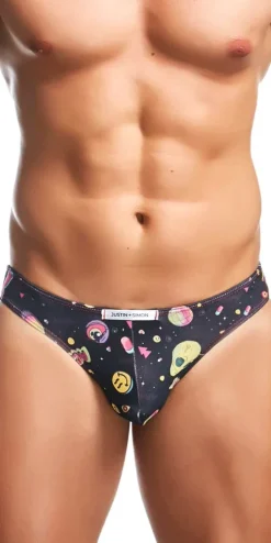 Justin+simon Xsj01 Classic Silky Bikini Psycodelic