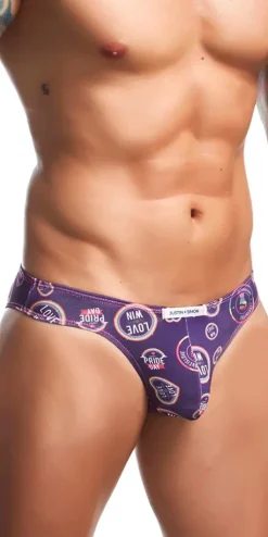 Justin+simon Xsj01 Classic Silky Bikini Pride
