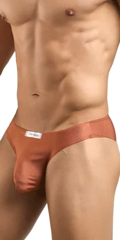 Justin+simon Xsj01 Classic Silky Bikini Ochre