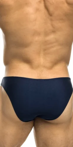 Justin+Simon Xsj01 Classic Silky Bikini Navy