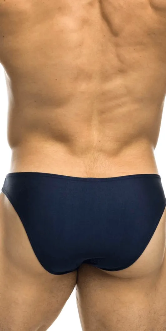 Justin+Simon Xsj01 Classic Silky Bikini Navy