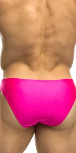 Justin+Simon Xsj01 Classic Silky Bikini Pink
