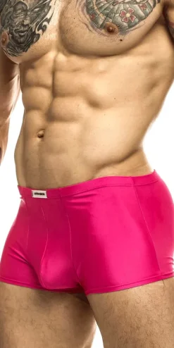 Justin+Simon Xsj08 Classic Trunks Hot Pink