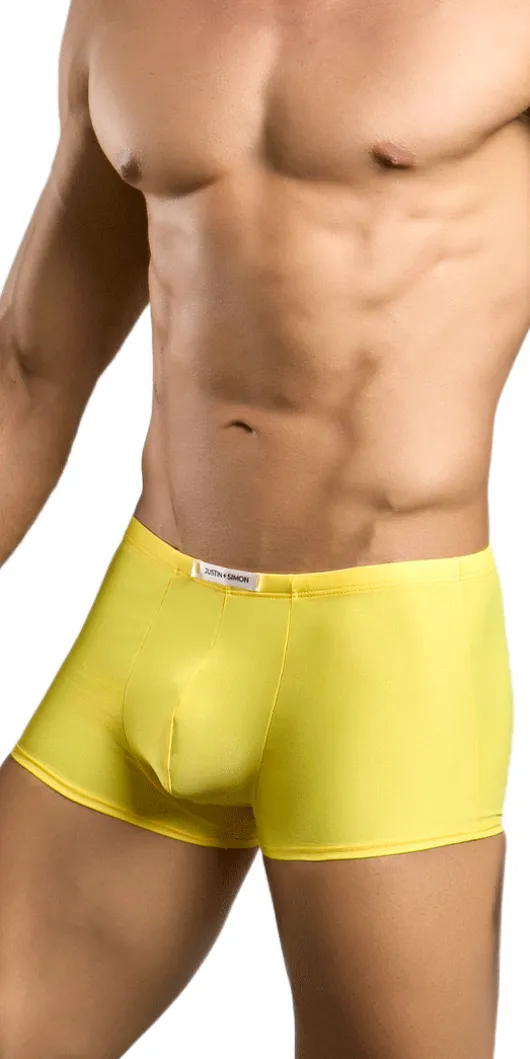 Justin+Simon Xsj08 Classic Trunks Yellow