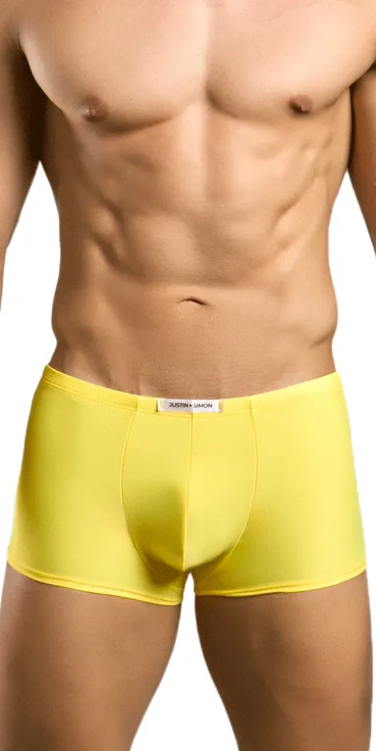 Justin+Simon Xsj08 Classic Trunks Yellow