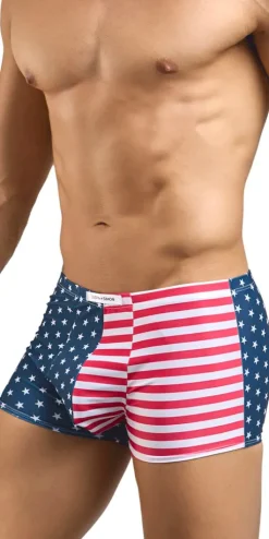 Justin+simon Xsj08 Classic Trunks Usa Flag