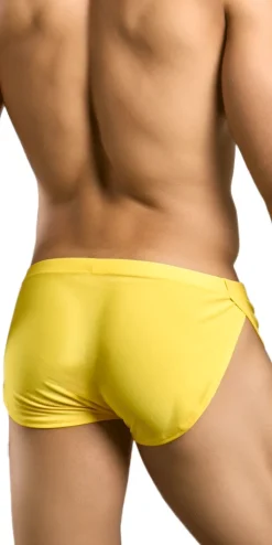 Justin+Simon Xsj09 Running Shorts Yellow
