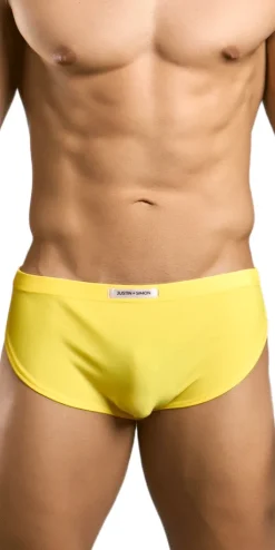 Justin+Simon Xsj09 Running Shorts Yellow