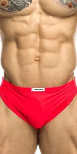 Justin+Simon Xsj09 Running Shorts Coral