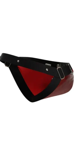 Malebasics Dmbl01 Dngeon Cockring Jockstrap Red