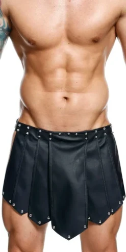 Malebasics Dmbl10 Dngeon Roman Skirt Black