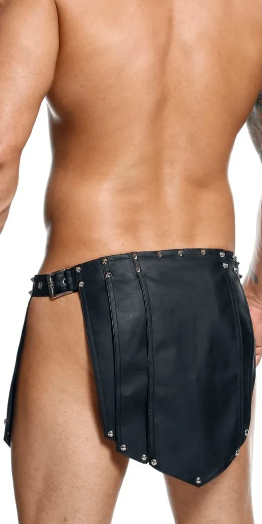 Malebasics Dmbl10 Dngeon Roman Skirt Black
