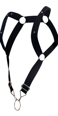 Malebasics Dmbl06 Dngeon Straigh Back Harness Black