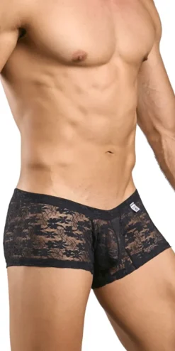 Malebasics Mbl78 Lace Trunks Black Lace