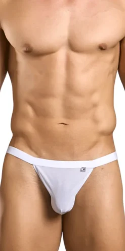 Malebasics Mbl82 Sexy Jockstrap White Mesh