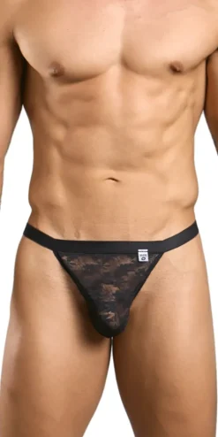 Malebasics Mbl82 Sexy Jockstrap Black Lace