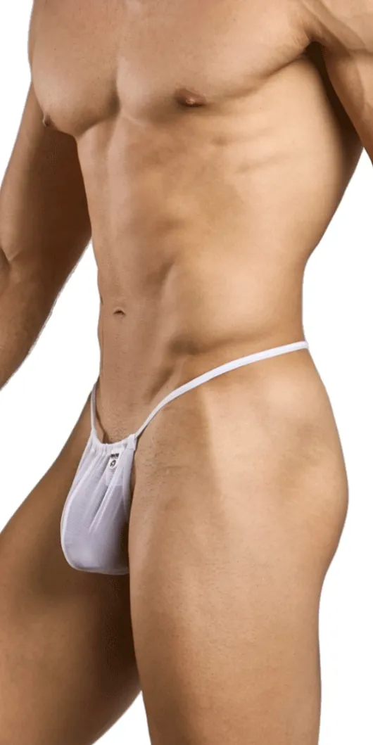 Malebasics Mbl59 Sinful Thongs White Mesh