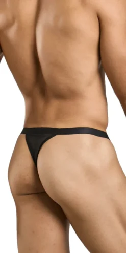 Malebasics Mbl85 Y Sexy Thongs Black Mesh