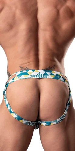 Male Power 302-292 Cut It Out Cut Out Moonshine Blue-green-white