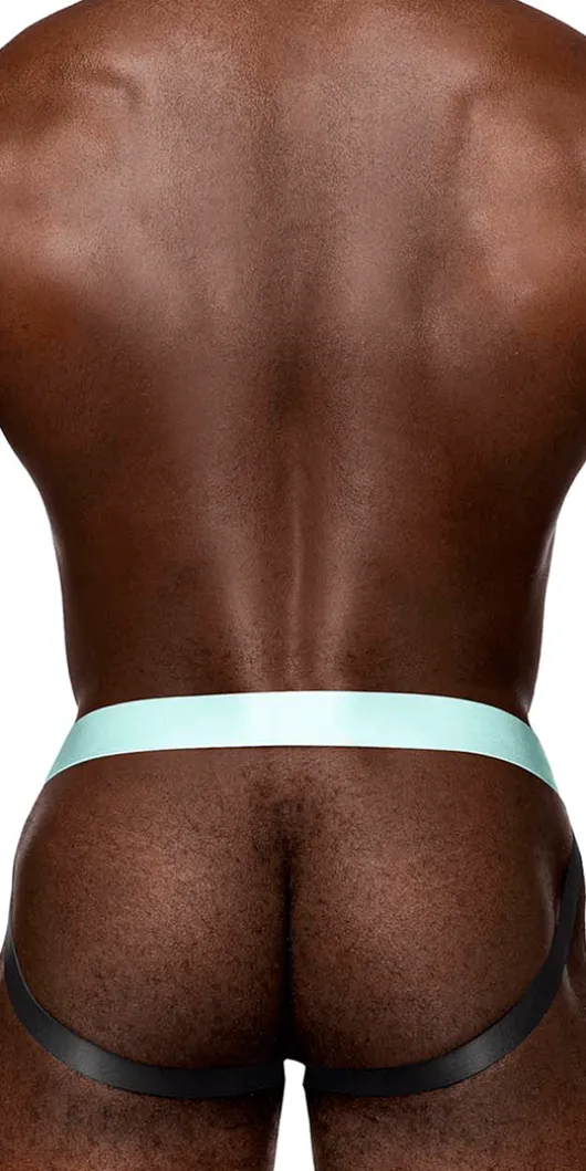 Male Power 399-281 Easy Breezy Jock Sleeve Aqua