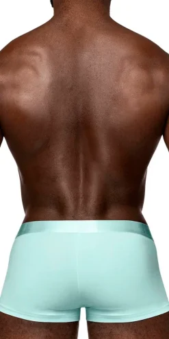 Male Power 129-281 Easy Breezy Mini Short With Sleeve Aqua