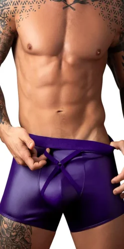 Male Power 152-302 Eggplant Crossover Short Plum