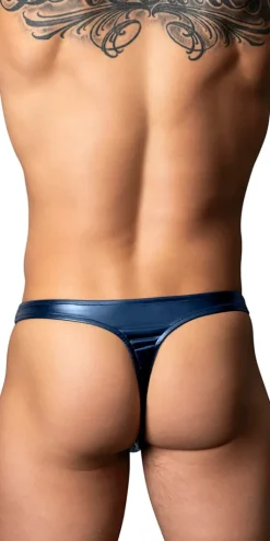 Male Power 442-301 Liquid Onyx 2.0 Bong Thong Blue